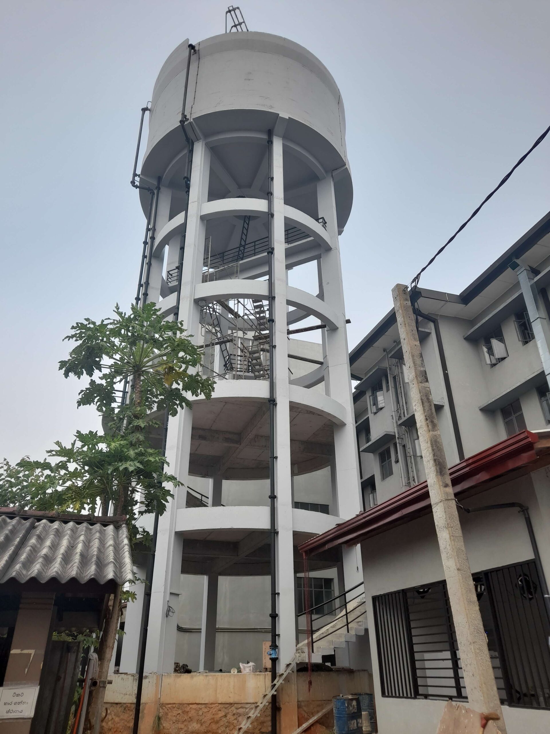 Overhead tank, General Hospital - Kaluthara (golden real estate)